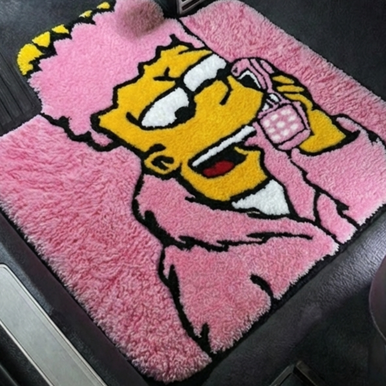 BOSS BART CAR RUG