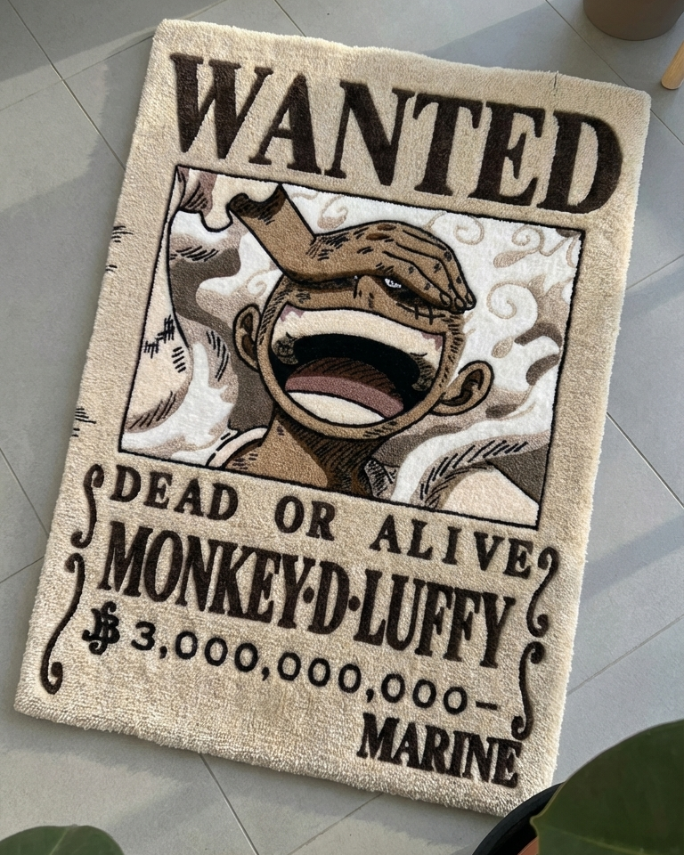 LUFFY WANTED RUG