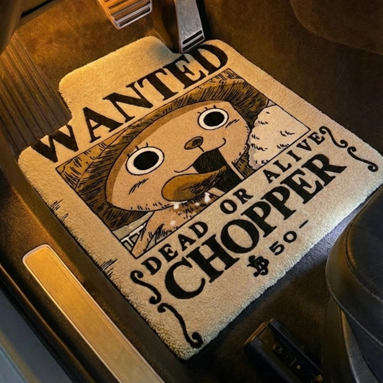 CHOPPER WANTED CAR RUG